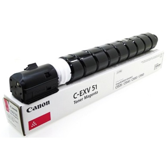 Canon C-EXV 51 M (IR C5500-C5535-C5540-C5550-C5560) Orjinal Kirmizi Toner