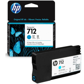 HP 712-3ED67A (T210-T230-T250-T630-T650) Orjinal Mavi Kartuşu (29ml)