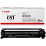 Canon CRG-051 (LBP162-LBP162-MF260-MF264-MF267-MF269) (Black)