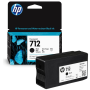 HP 712-3ED70A (T210-T230-T250-T630-T650) Orjinal Siyah Kartusu