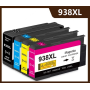 HP 938XL-4S6Y2PE+4S6X9PE+4S6Y0PE+4S6Y1PE (Multipack)