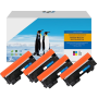 HP 117A-W2070A+W2071A+W2072A+W2073A (BK+CMY)